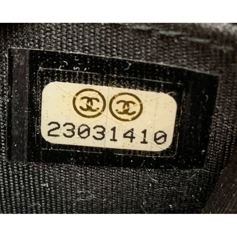 Chanel Boy Zip Coin Purse Quilted Caviar Small Black - Picture 7 of 7